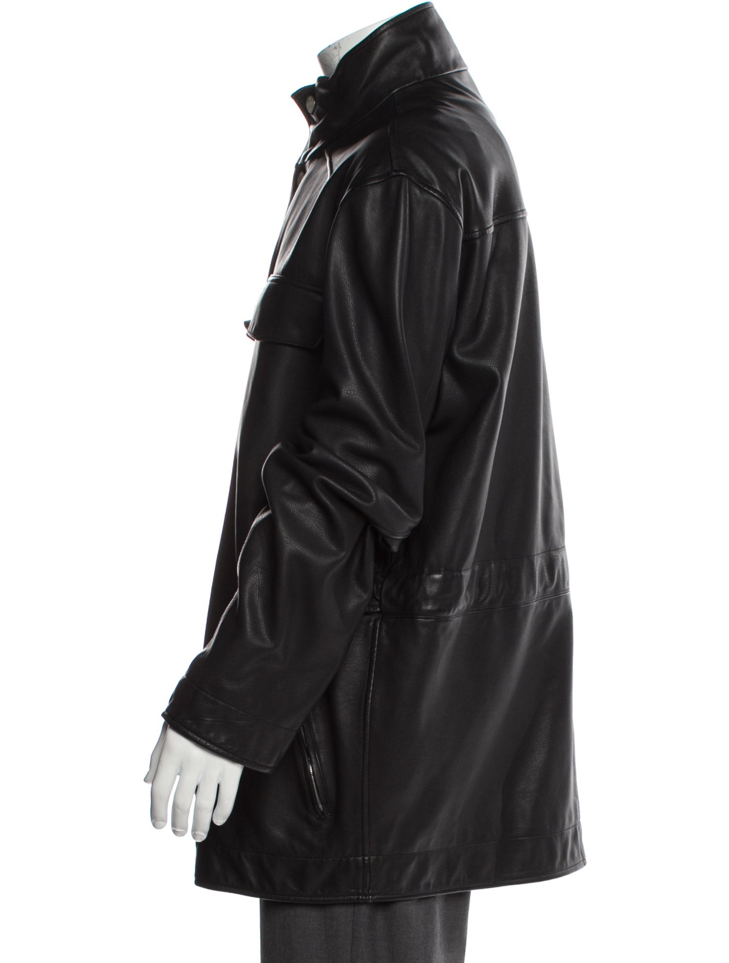 Hermès Calfskin Utility Jacket