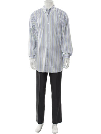 Hermès Striped Long Sleeve Shirt