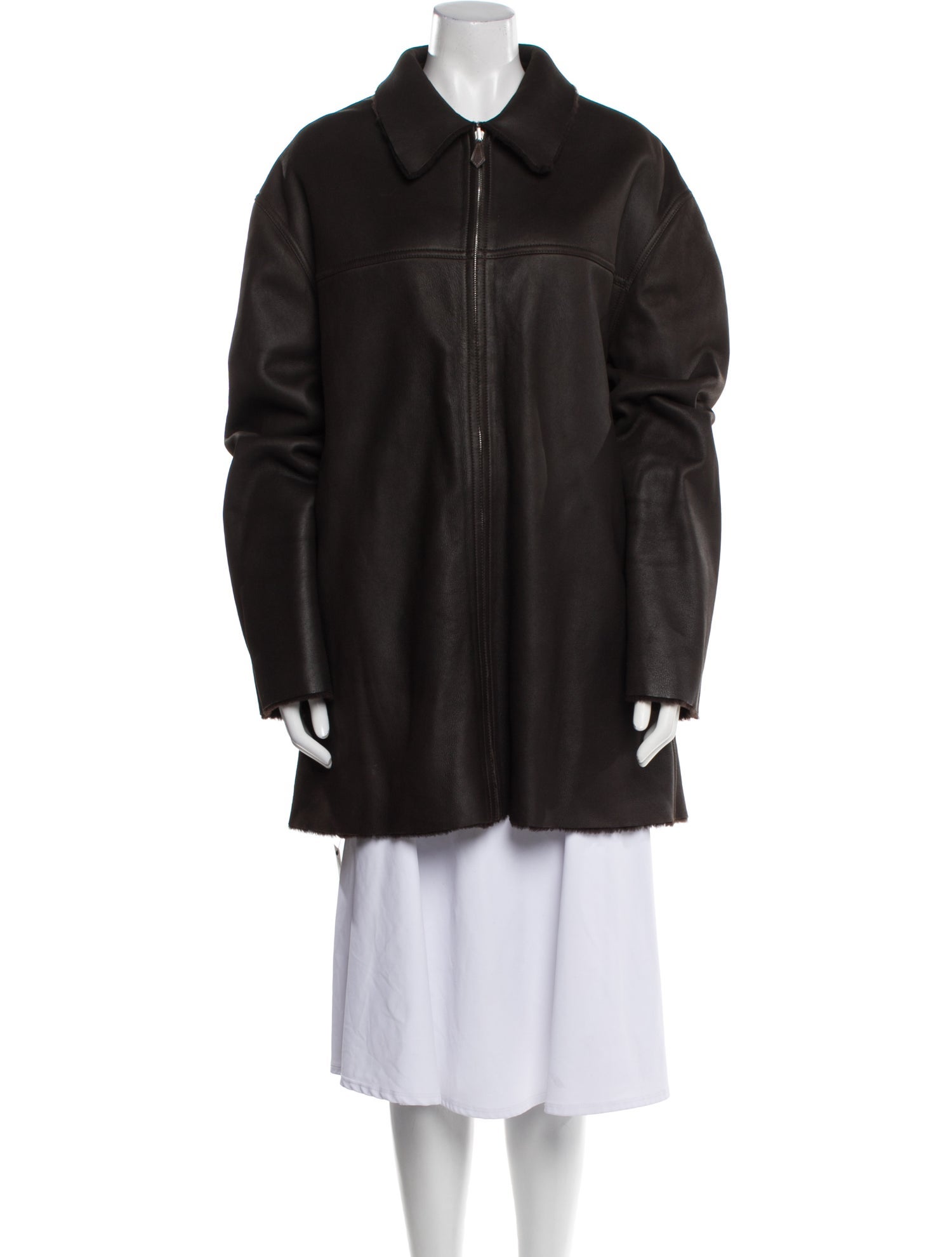 Hermès Lambskin Coat