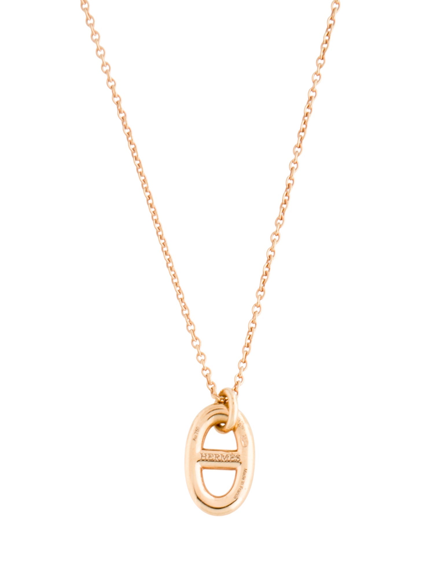 Hermès 18K Farandole Pendant Necklace