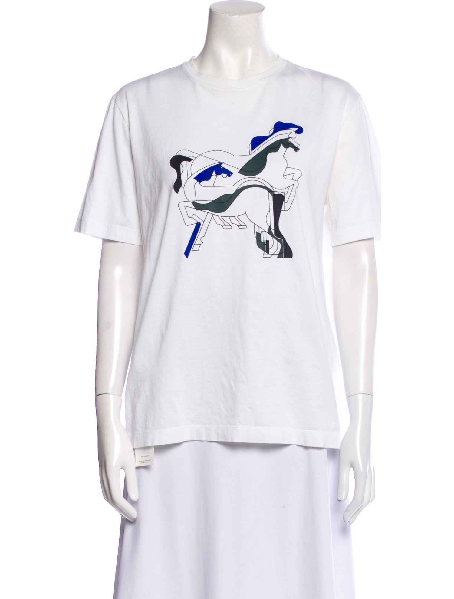Hermès Graphic Print Crew Neck T-Shirt