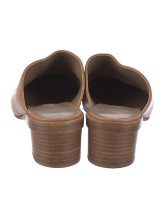 Hermès Reveuse Leather Mules