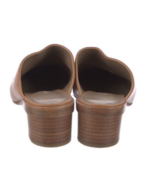 Hermès Reveuse Leather Mules