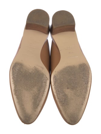 Hermès Reveuse Leather Mules