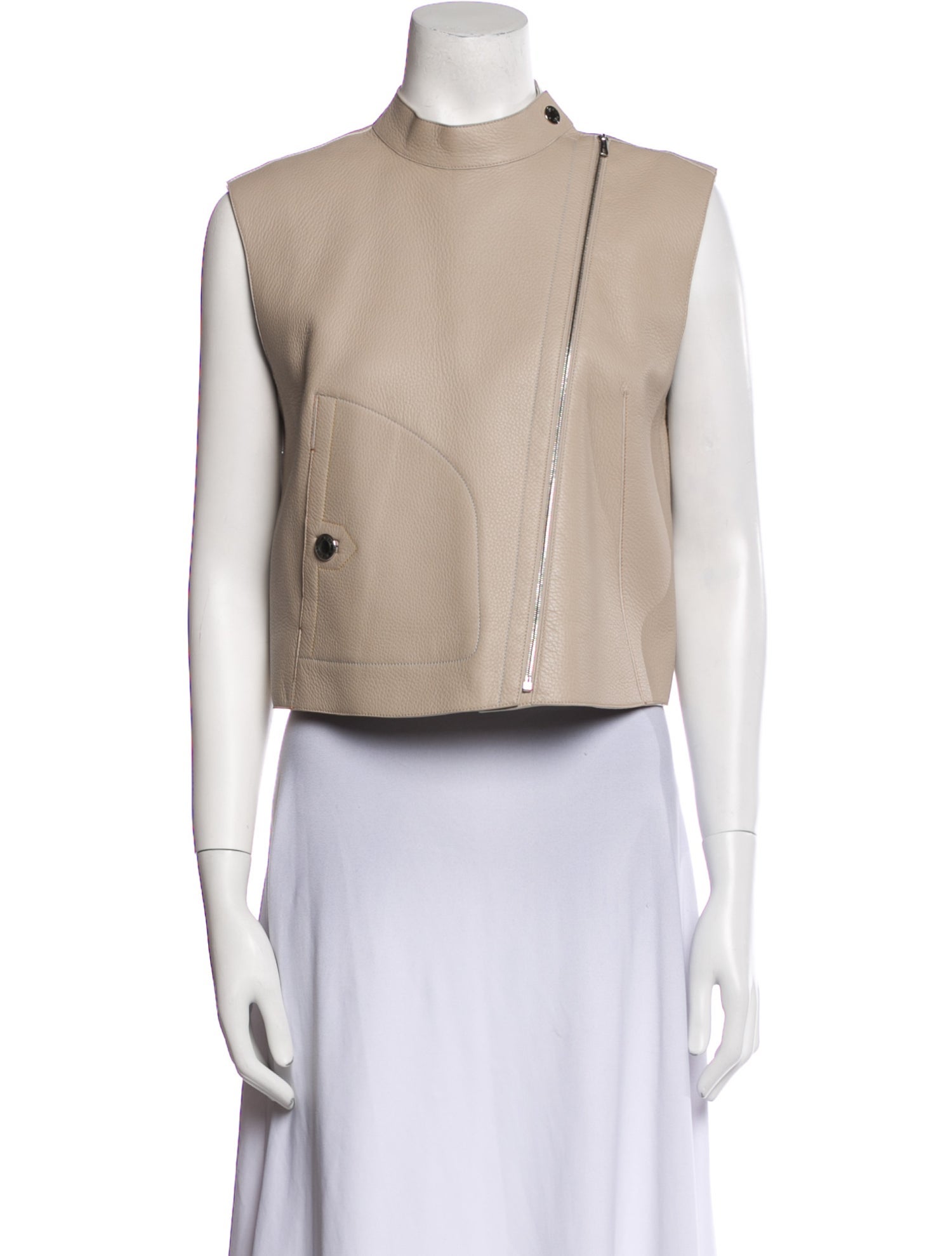 Hermès Leather Vest