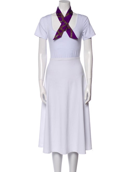 Hermès Bolduc Medor Scarf Ring Set Silk Twilly Scarf