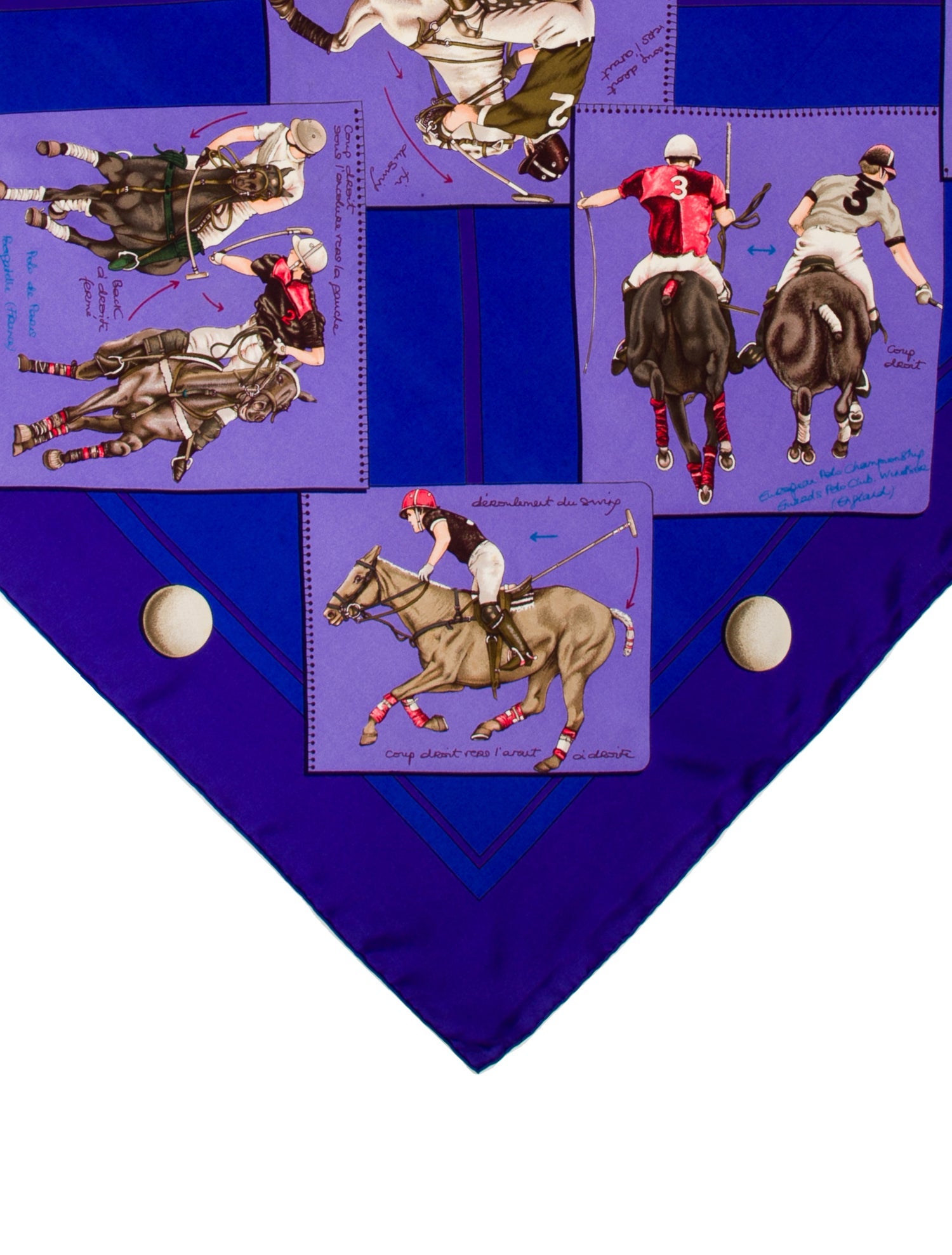 Hermès Cup Palm Beach Silk Scarf