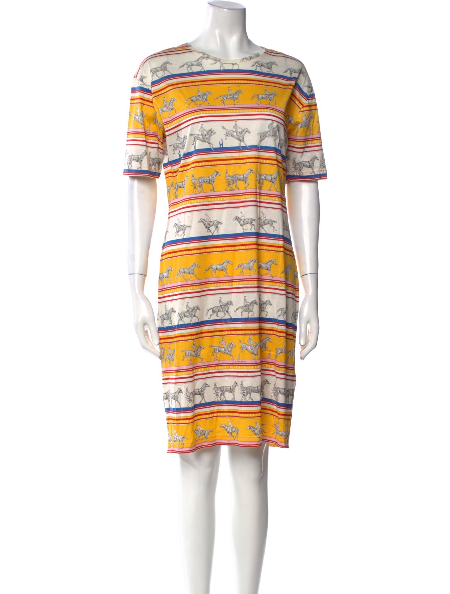 Hermès Vintage Knee-Length Dress