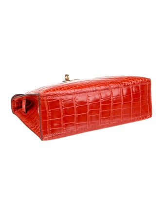 Hermès Shiny Alligator Kelly Pochette