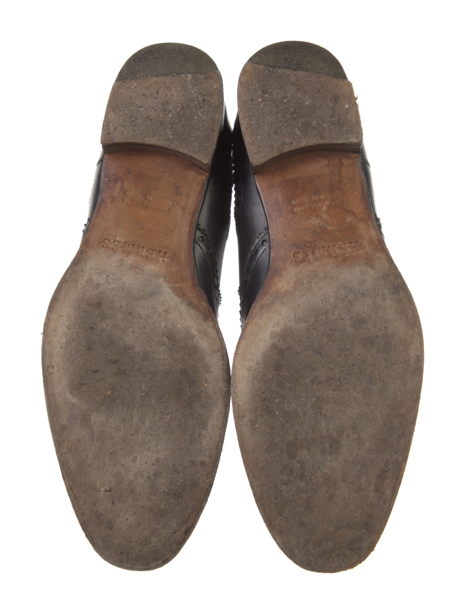 Hermès Brighton Brogue Leather Chelsea Boots