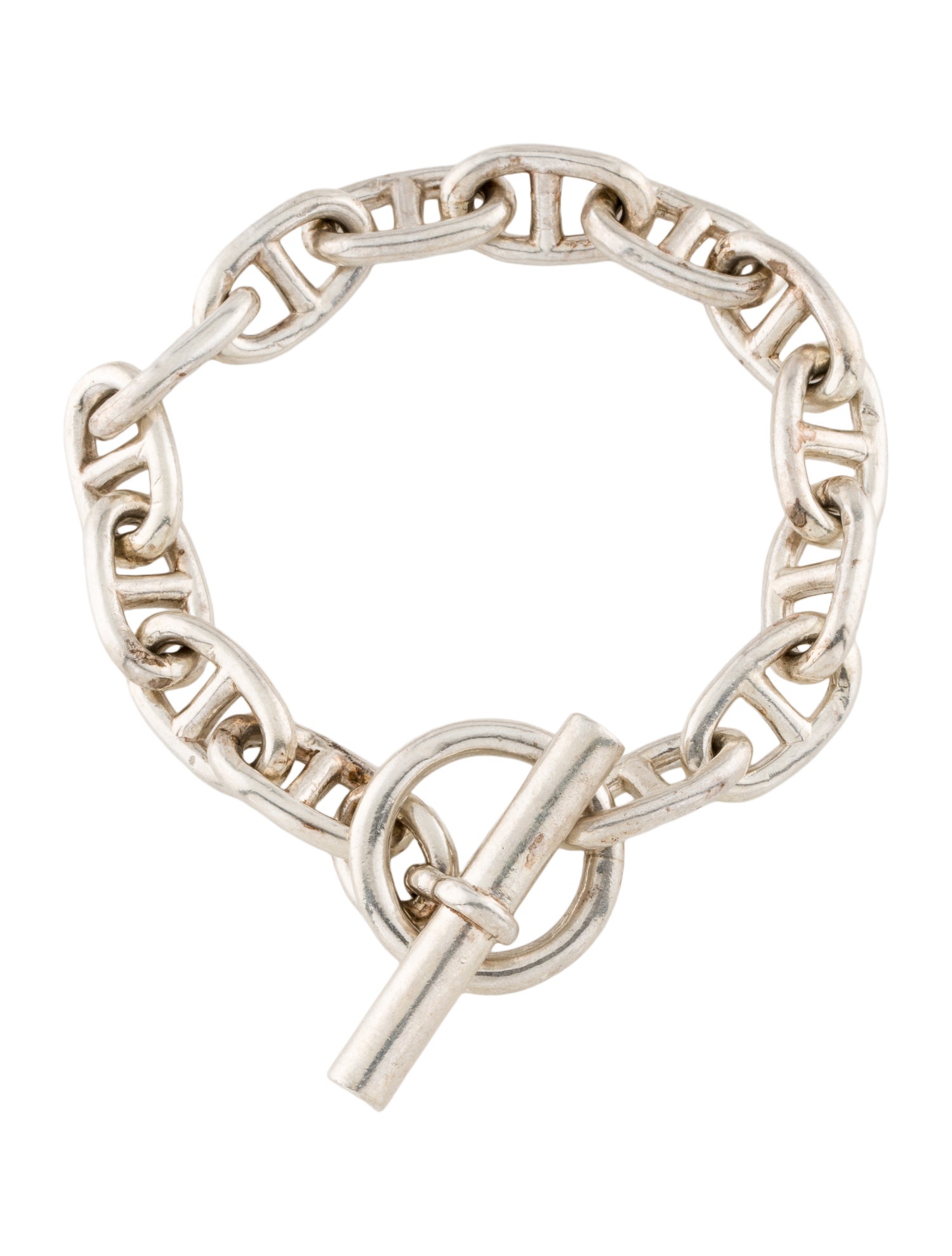 Hermès Chaine d'Ancre Bracelet, Large Model