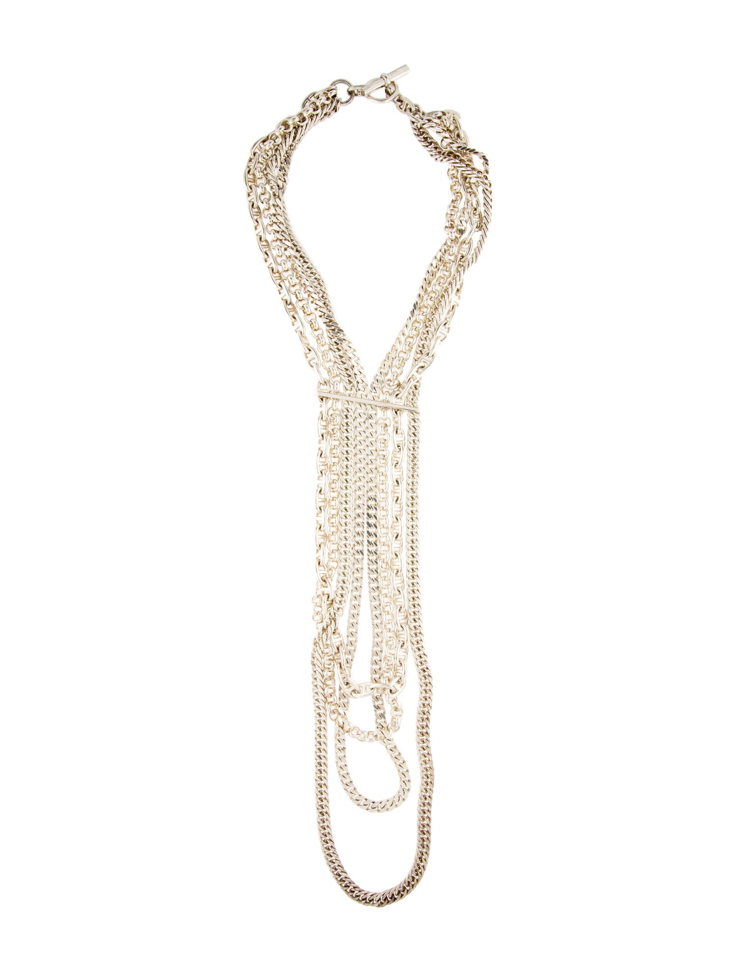 Hermès Etcetera Tie Long Necklace