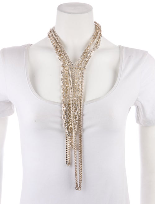 Hermès Etcetera Tie Long Necklace