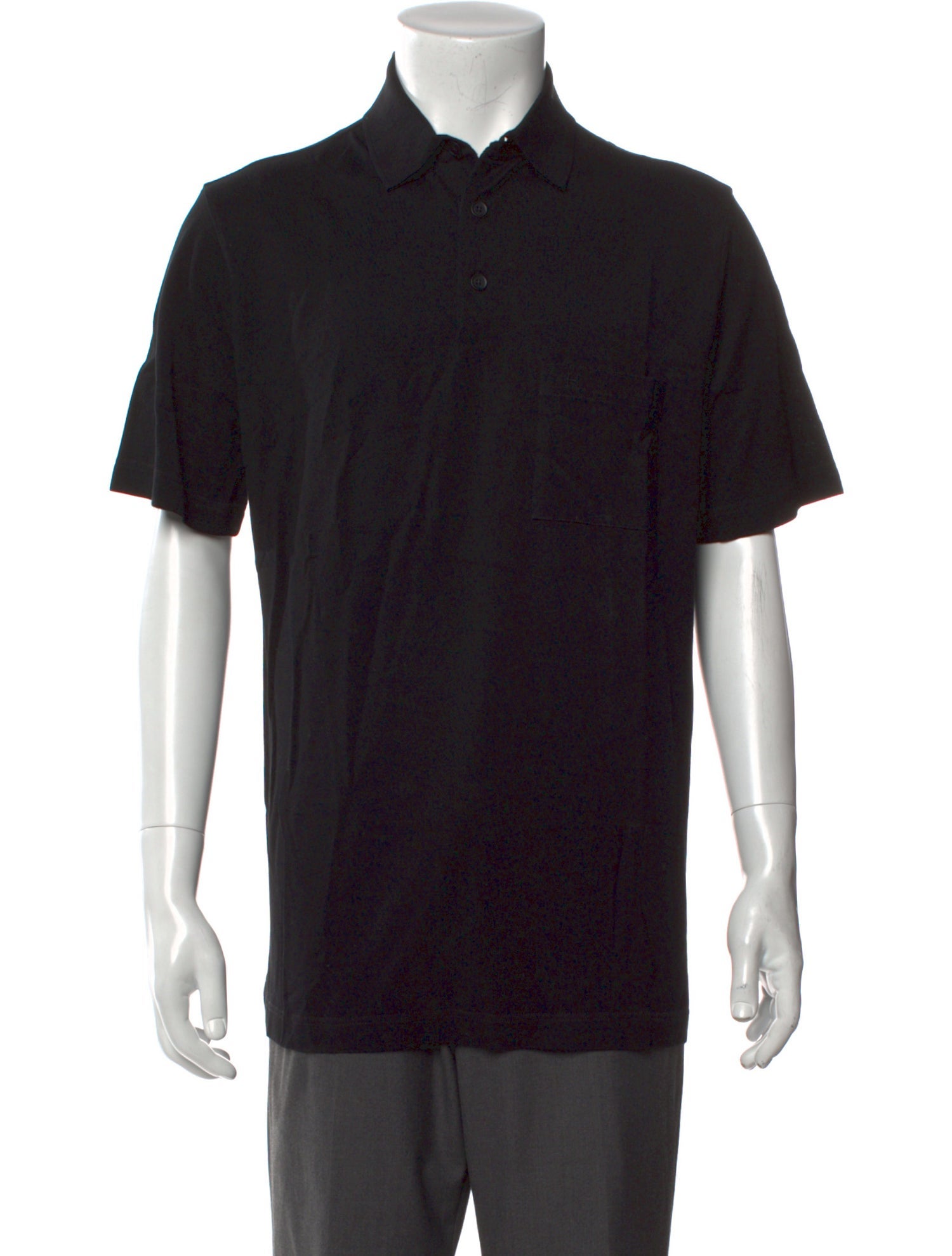 Hermès Collar Short Sleeve Polo Shirt