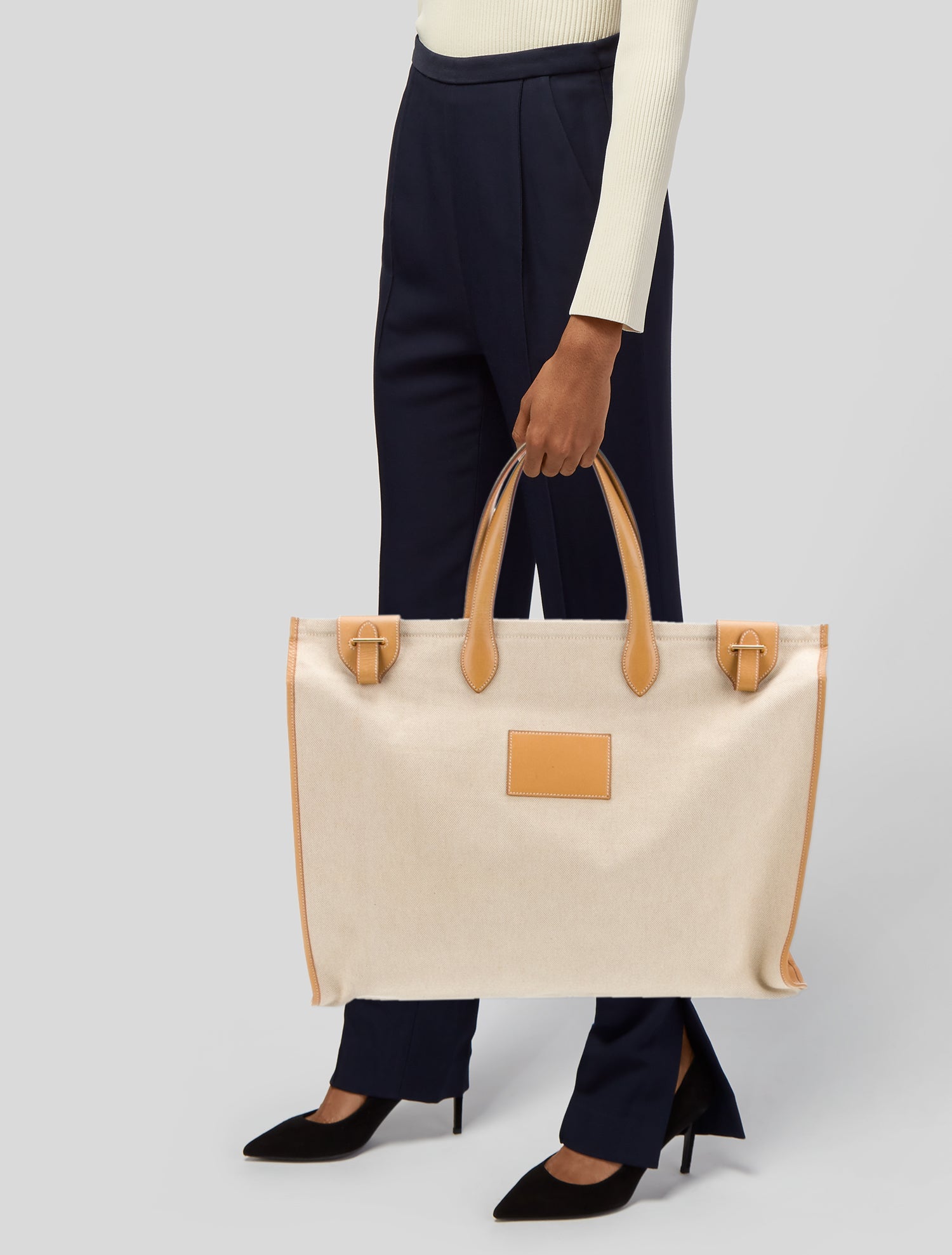 Hermès Toile Kaba Tote