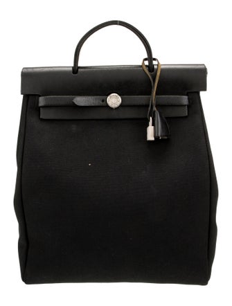 Hermès Toile Herbag Backpack