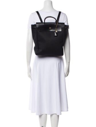 Hermès Toile Herbag Backpack
