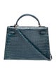 Hermès Shiny Niloticus Crocodile Kelly II Sellier 32