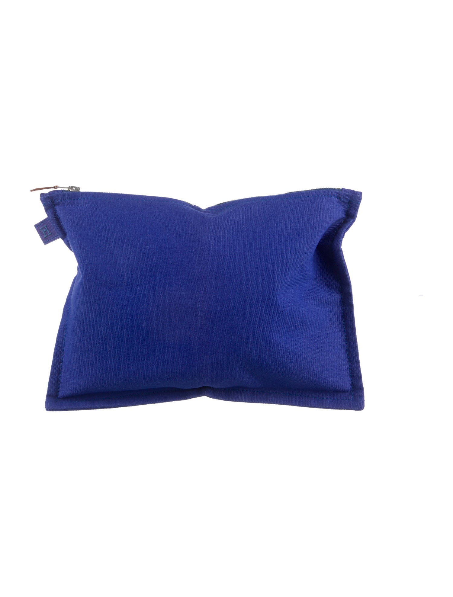 Hermès Toile Officier Bora Bora Pouch GM