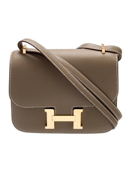 Hermès 2023 Epsom Mini Constance 18