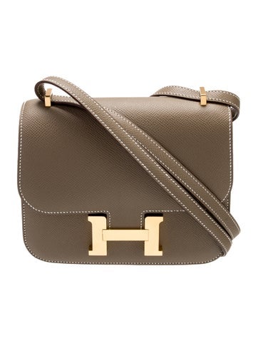 Hermès Shoulder Bags 2023 Epsom Mini Constance 18
