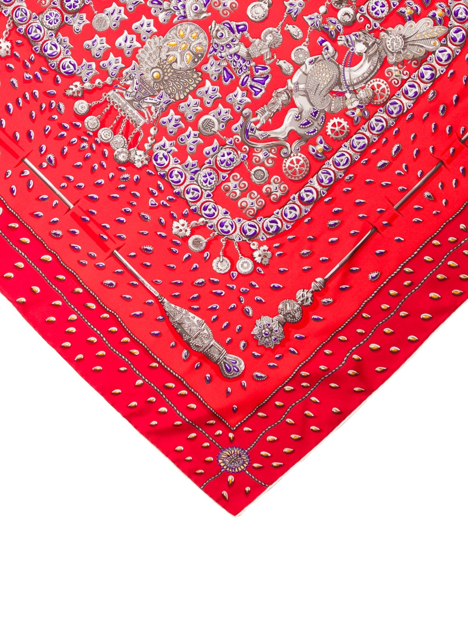 Hermès Tresors Retrouves Silk Scarf