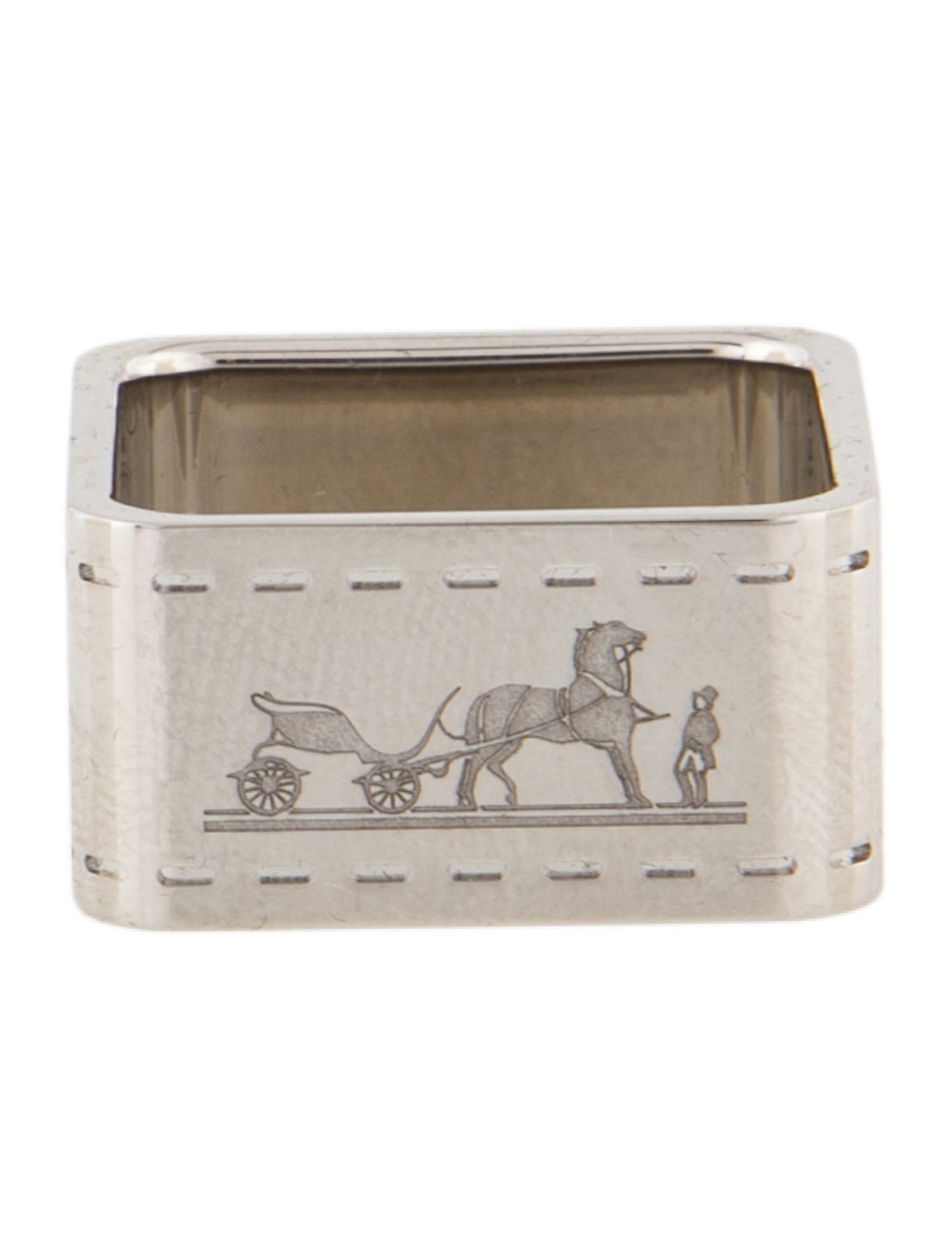 Hermès Bolduc 90 Scarf Ring