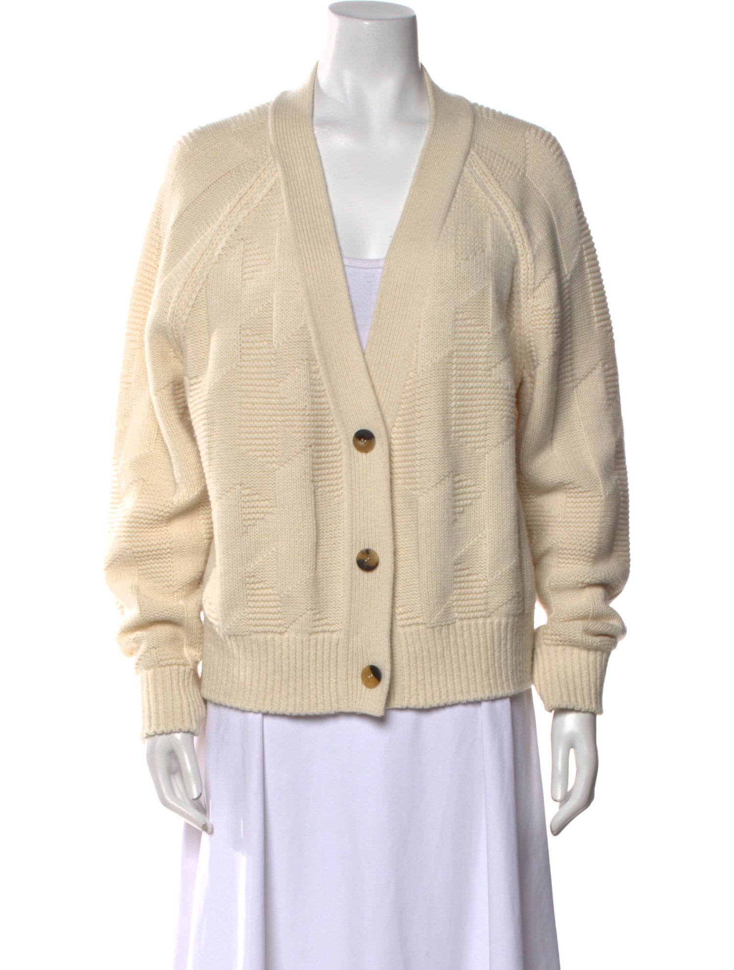 Hermès Virgin Wool V-Neck Sweater