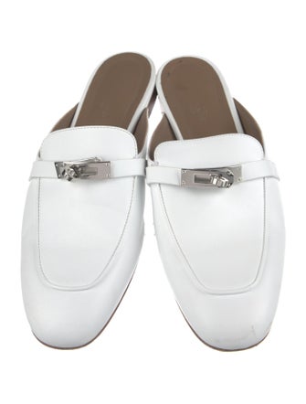 Hermès Oz Leather Mules