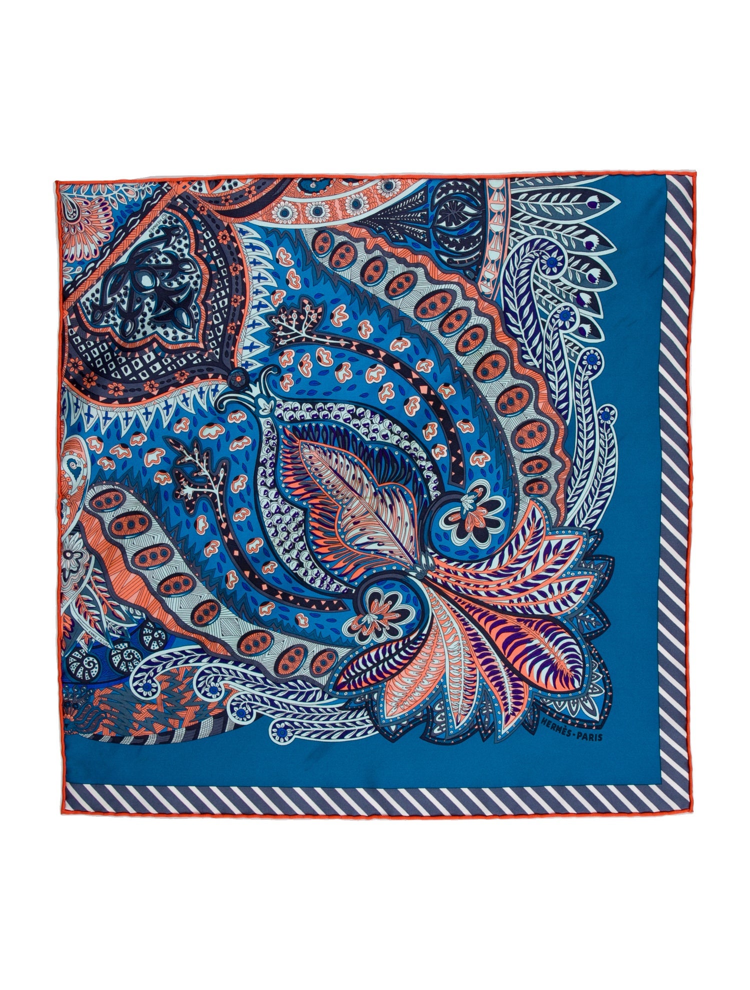 Hermès Jardin De La Maharani Silk Scarf