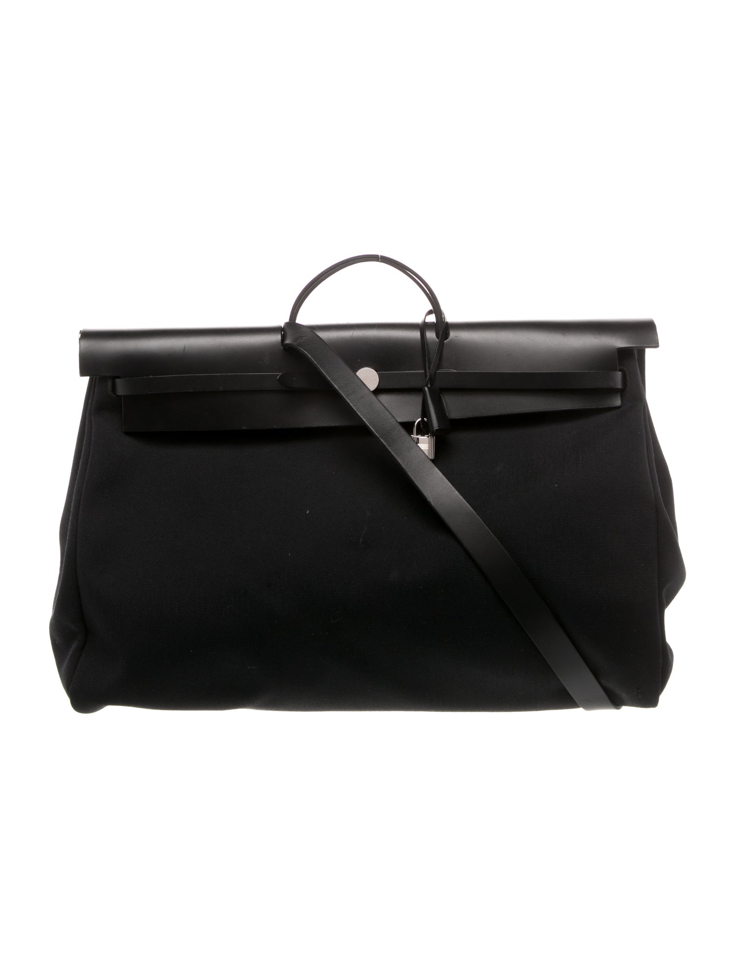 Hermès Toile Officier Herbag Zip Cabine 50