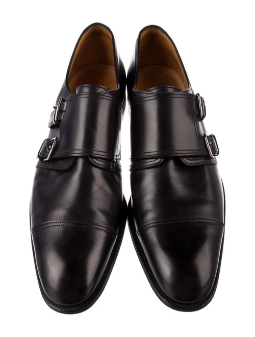 Hermès Leather Monk Straps
