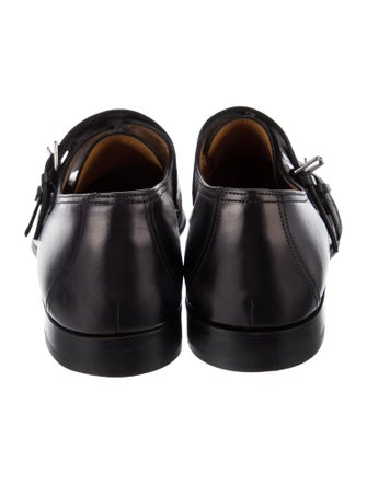 Hermès Leather Monk Straps