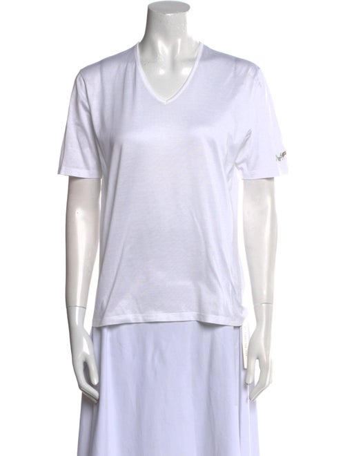 Hermès V-Neck Short Sleeve T-Shirt