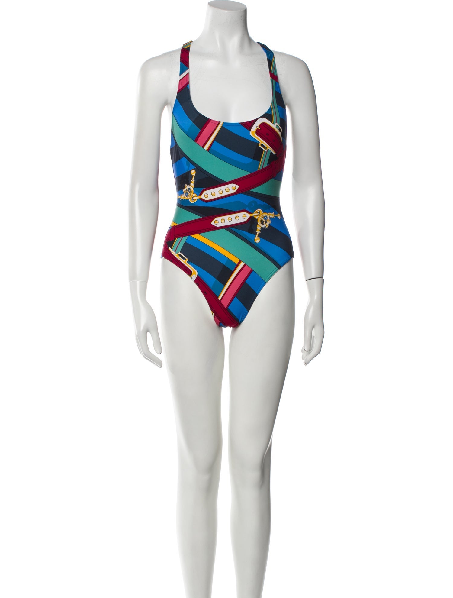 Hermès Printed One-Piece