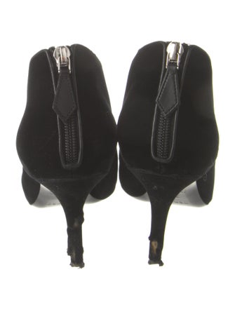 Hermès Virginia Velvet Lace-Up Boots