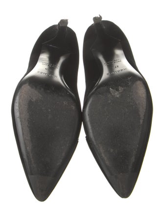 Hermès Virginia Velvet Lace-Up Boots