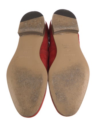 Hermès Suede Colorblock Pattern Boots