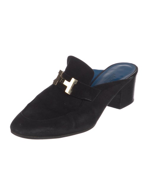 Hermès Paradis Suede Mules