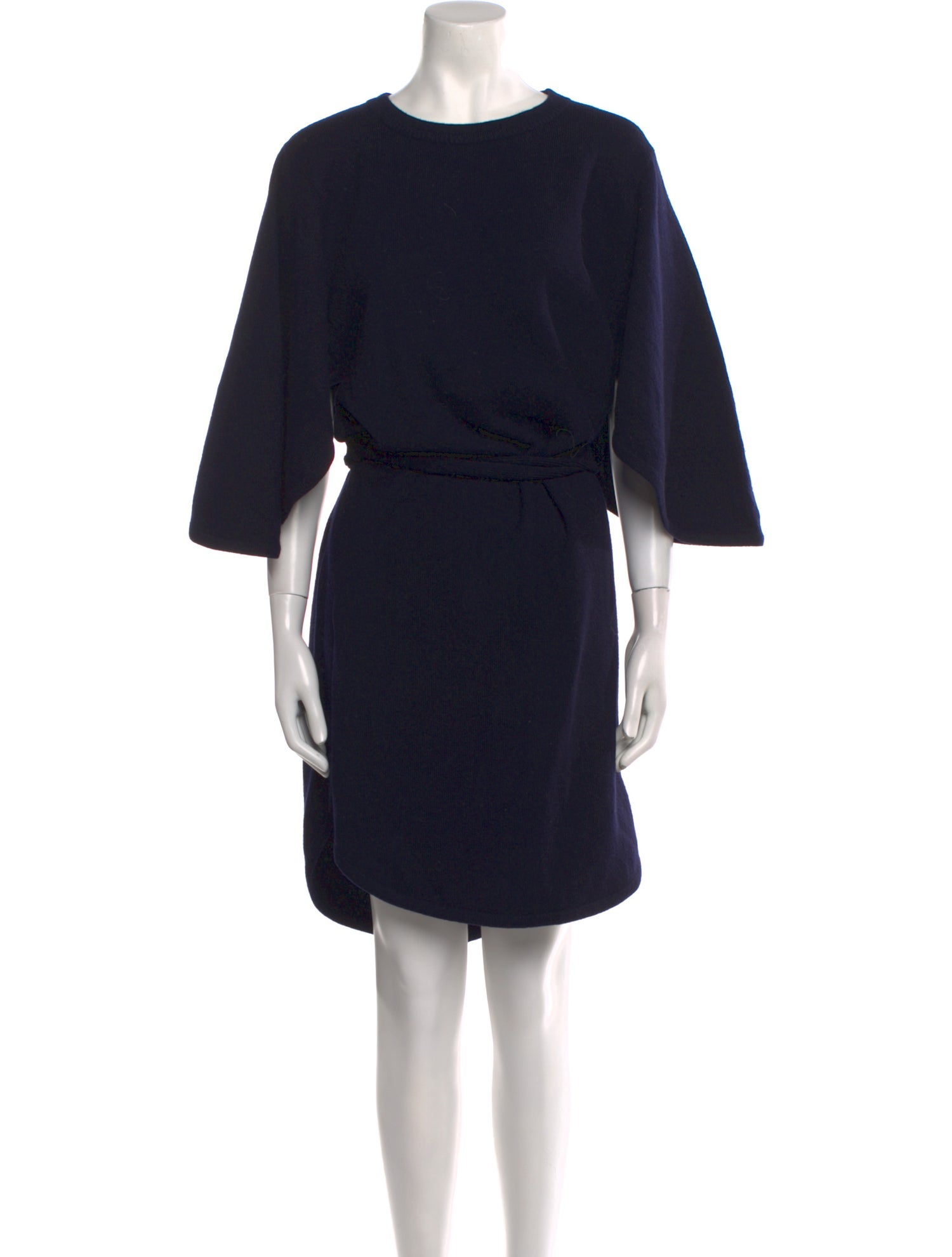 Hermès Cashmere Knee-Length Dress