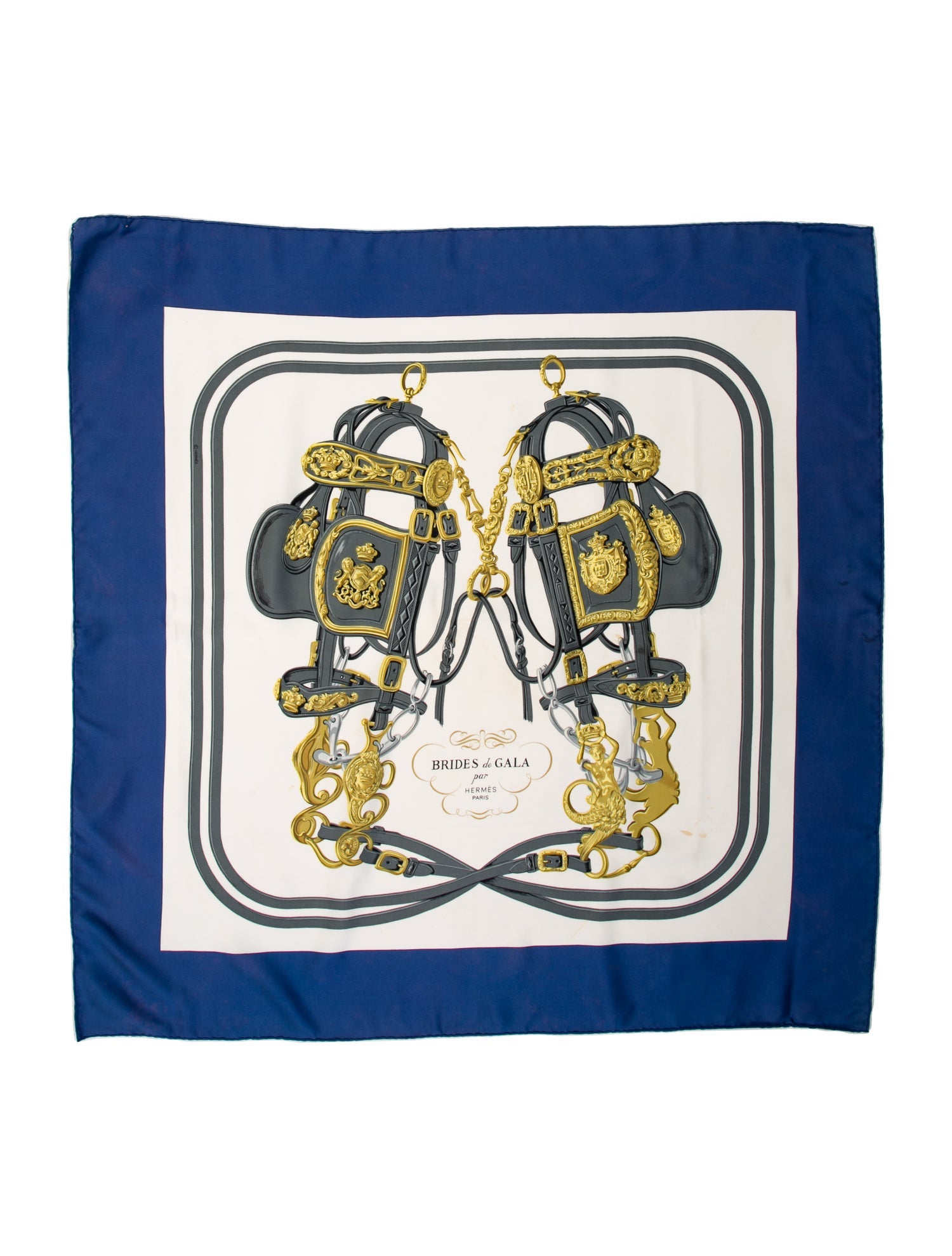 Hermès Brides de Gala Silk Scarf