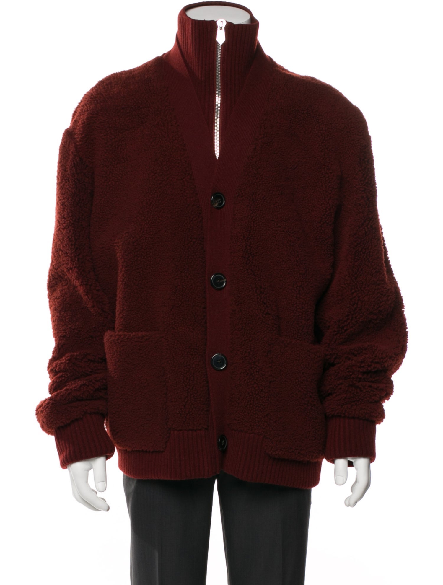 Hermès Lamb Leather Bomber Jacket