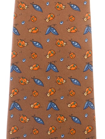 Hermès Hermès Silk Patterned Tie