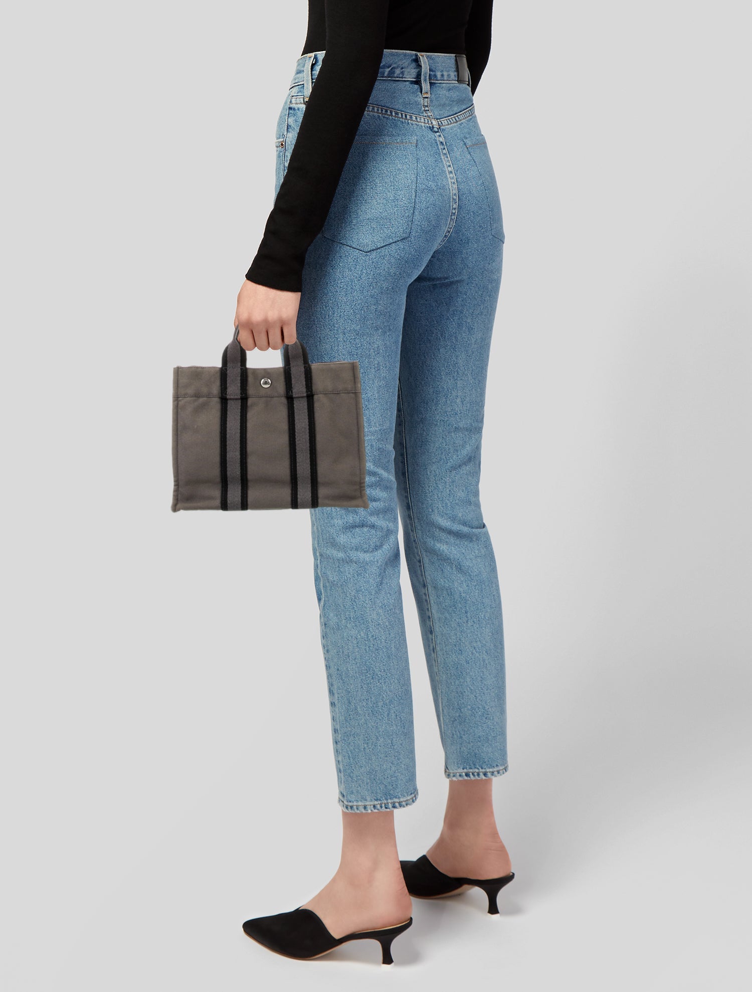 Hermès Toile Fourre-Tout PM