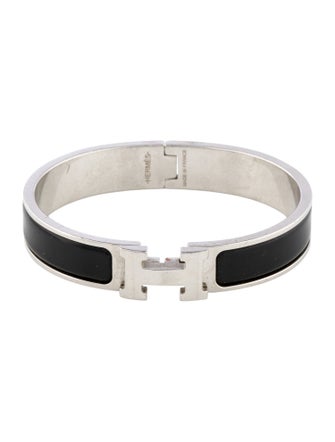 Hermès Enamel Clic H Bracelet