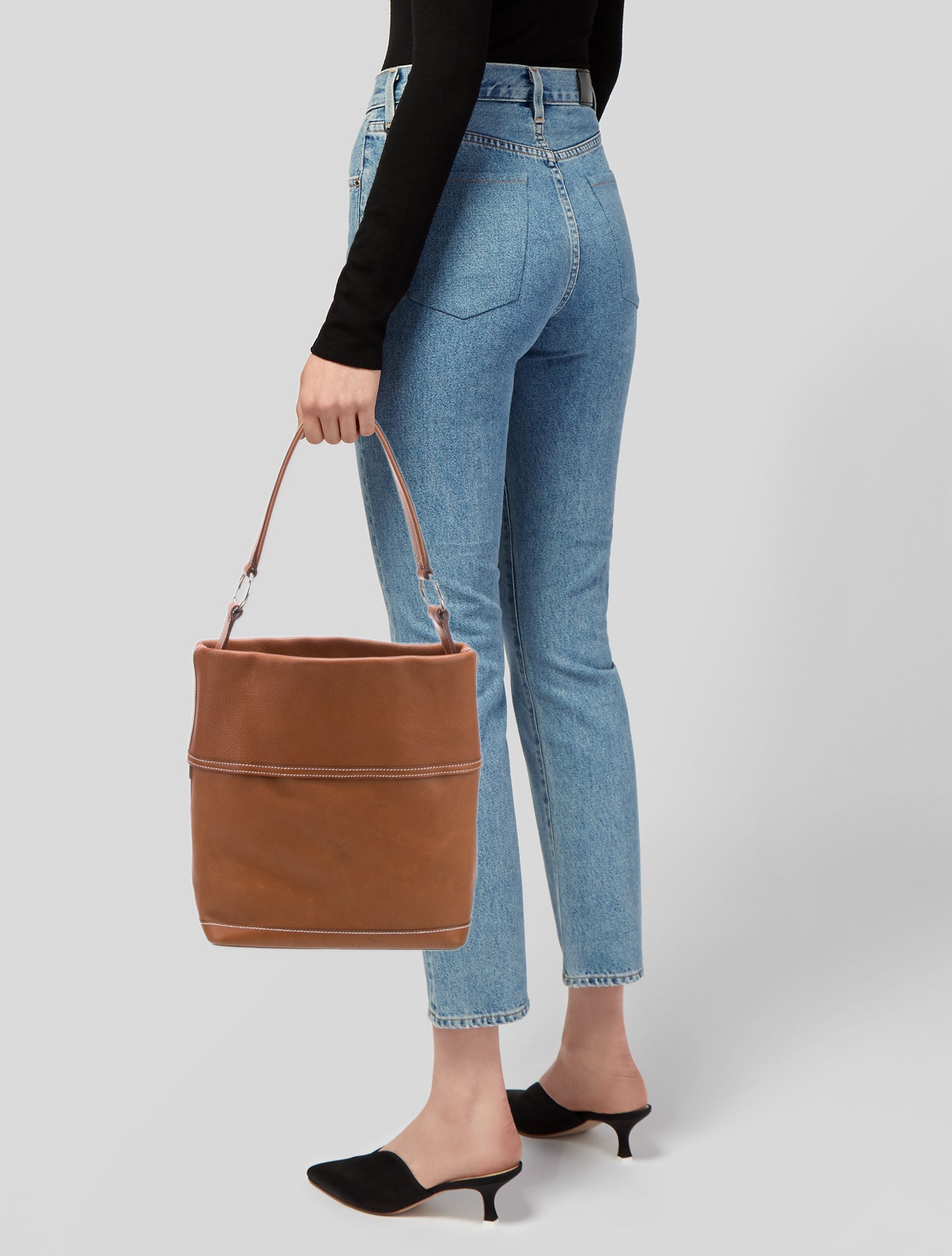 Hermès Buffalo Toile Col Roule 25