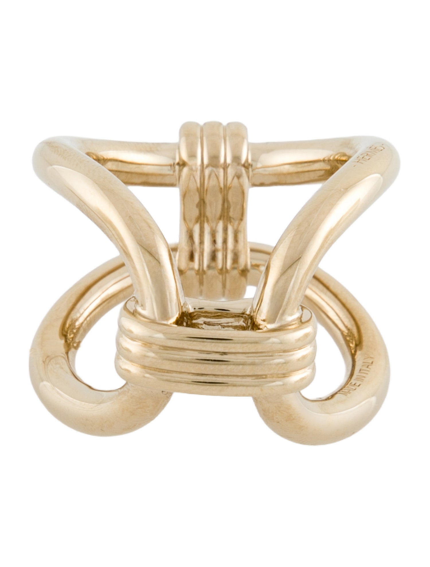Hermès Noeud de H Scarf Ring