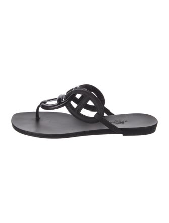 Hermès Egerie Chaîne d'Ancre Insignia Slides