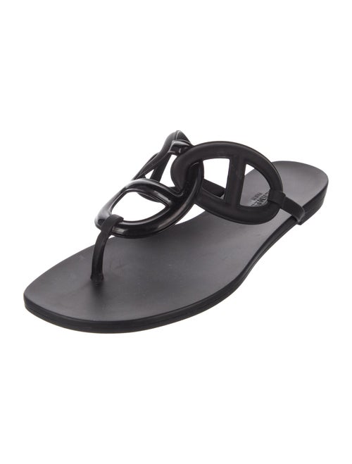 Hermès Egerie Chaîne d'Ancre Insignia Slides