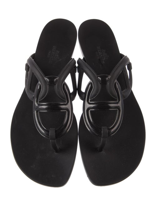 Hermès Egerie Chaîne d'Ancre Insignia Slides